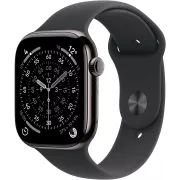 Apple Watch Series 11 GPS + Cellular 42mm Titane Ardoise / Noir M/L - MF8T4ZR/A