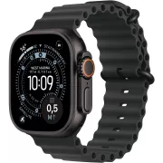Apple Watch Ultra 3 GPS + Cellular 49mm Titane Noir / Océan noir - MF0J4QF/A