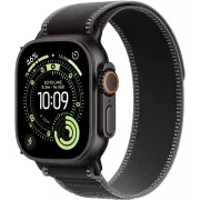 Apple Watch Ultra 3 GPS + Cellular 49mm Boitier en Titane Noir avec Boucle Trail noir/charbon S/M - MF1D4QF/A