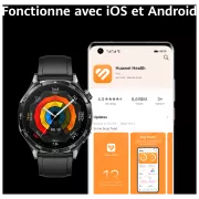 Image : HUAWEI Watch GT5 46mm Noir Montre connectée