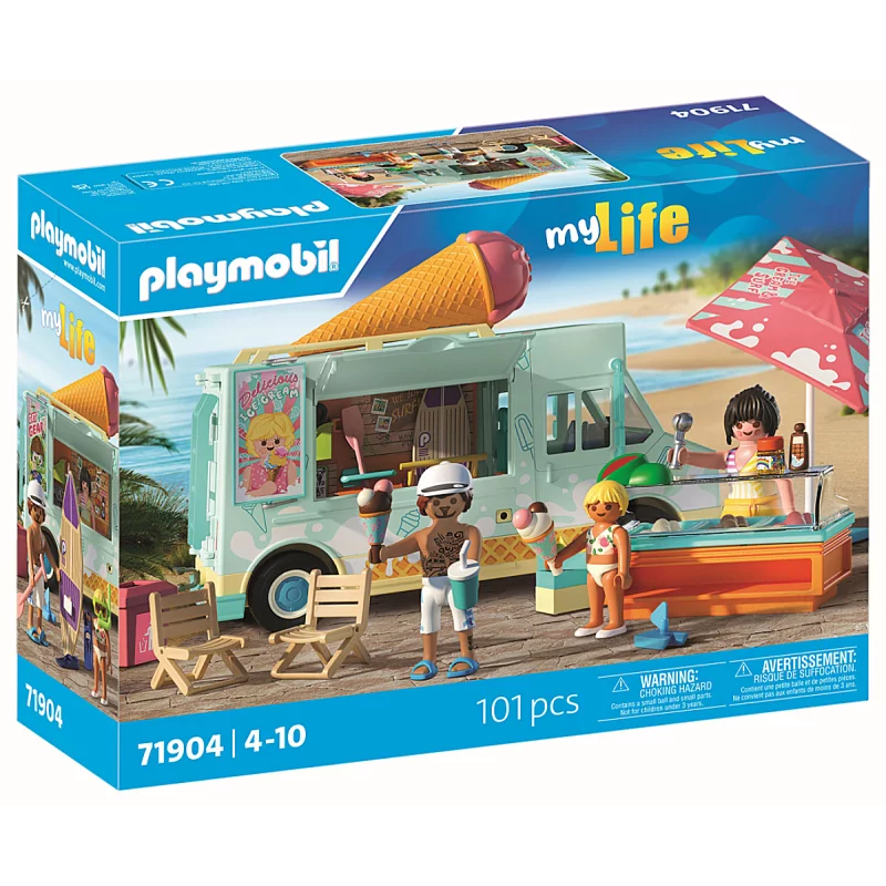 Image : Playmobil 71904 Camion vendeur de glaces