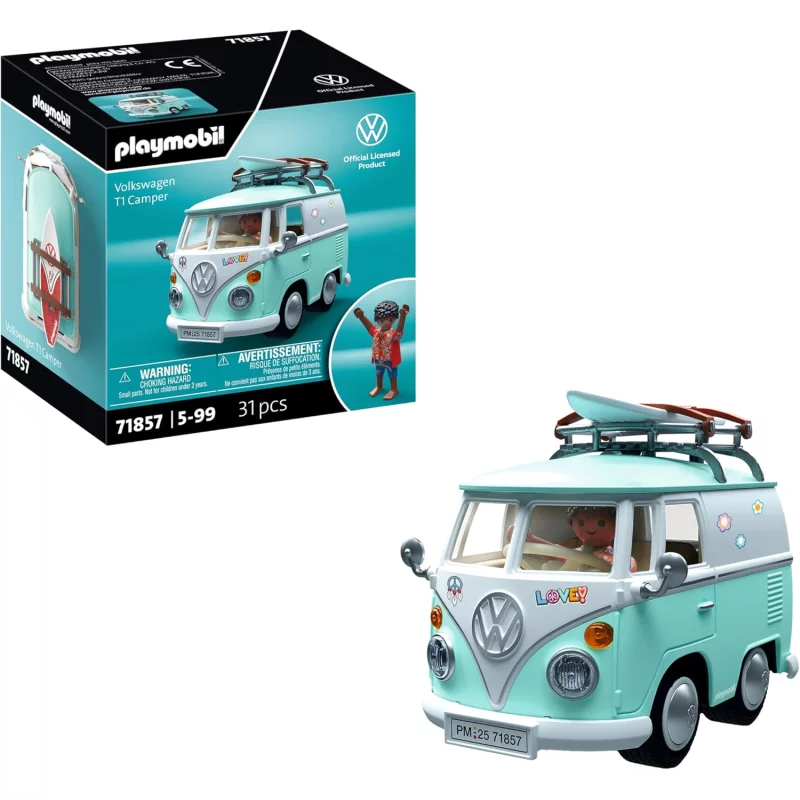 Image : Playmobil 71857 Volkswagen T1 Camper