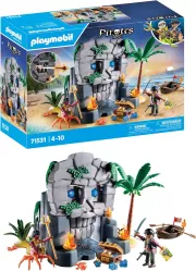 Image : PLAYMOBIL 71419 Pirate avec pieuvre géante Les Pirates