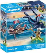 Image : PLAYMOBIL 71419 Pirate avec pieuvre géante Les Pirates