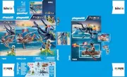 Image : PLAYMOBIL 71419 Pirate avec pieuvre géante Les Pirates