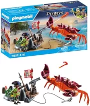 Image : PLAYMOBIL 71419 Pirate avec pieuvre géante Les Pirates