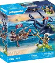Image : PLAYMOBIL 71419 Pirate avec pieuvre géante Les Pirates