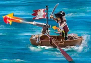 Image : PLAYMOBIL 71419 Pirate avec pieuvre géante Les Pirates
