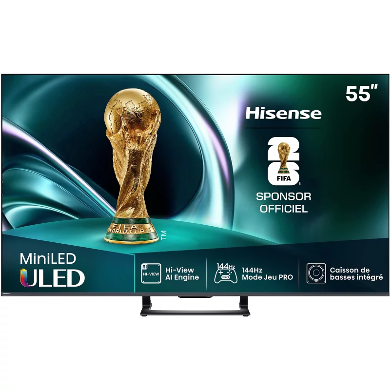 Image : Hisense 55U7Q  55' TV 4K Ultra HD Smart TV