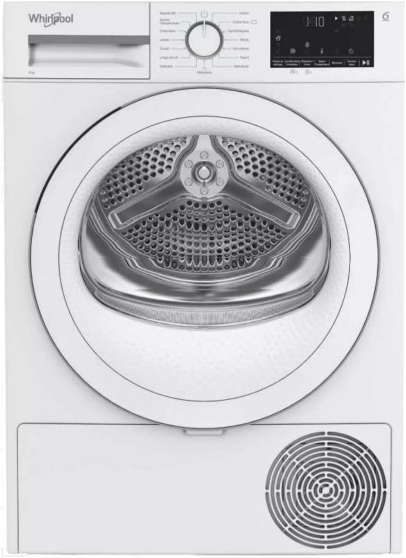 Image : WHIRLPOOL CWSD83MWWSFR Sèche-linge
