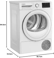 Image : WHIRLPOOL CWSD83MWWSFR Sèche-linge