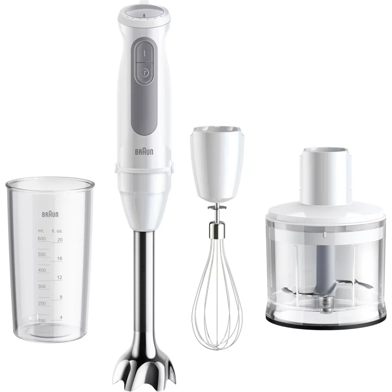 Image : BRAUN MQ50236M Mixeur plongeant - Blanc
