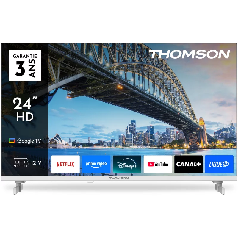 Image : THOMSON 24HG2S15CW TV LED 24 pouces