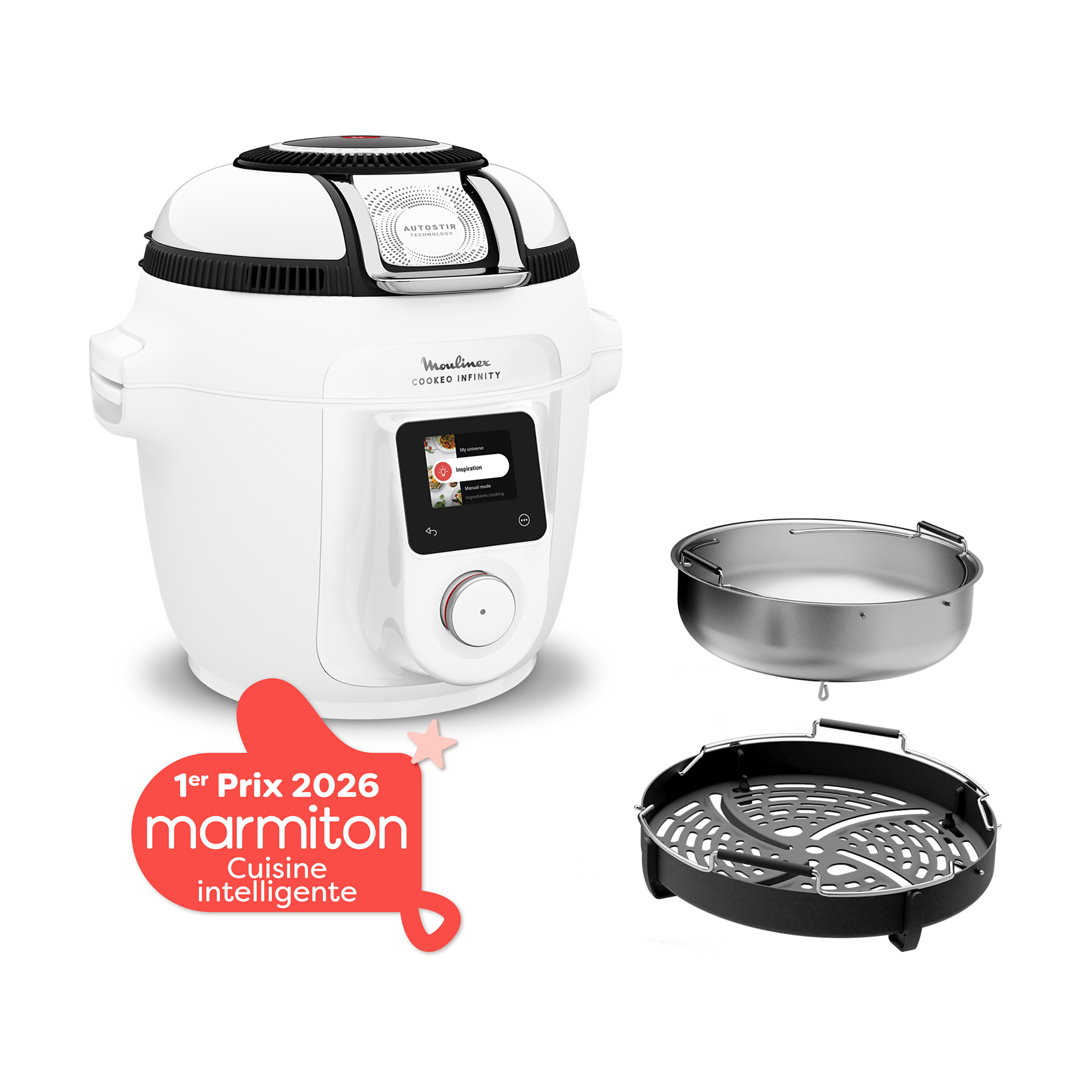 Image : MOULINEX Cookeo Infinity Blanc CE9721F0