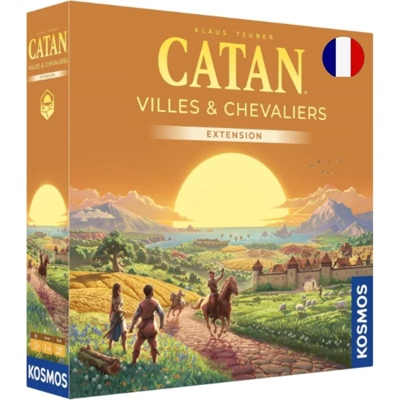 Image : Asmodee Catan Extension Villes et Chevaliers