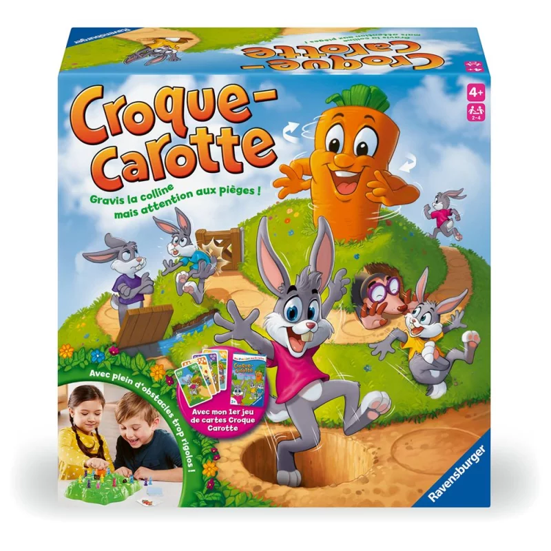 Image : Ravensburger Croque Carotte + Jeu de cartes