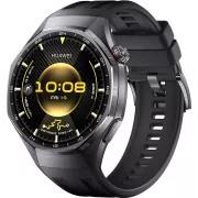 Image : HUAWEI WATCH GT 6 Pro 46mm / Boitier en alliage de titane / Bracelet noir