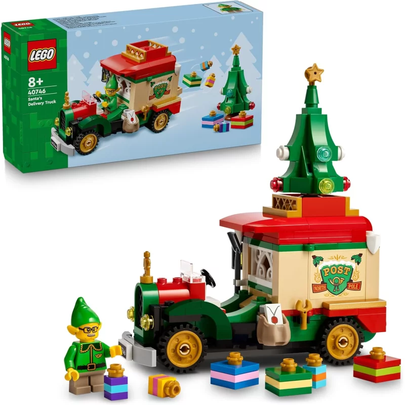 Image : LEGO 40746 Le camion de livraison du Père Noël