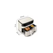 Image : MOULINEX EZ942AF0 Easy Fry Dual XXL Friteuse sans huile