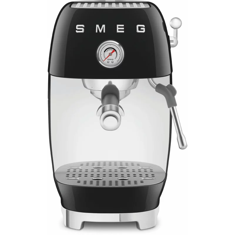 Image : SMEG ECF03BLEU + Cold Brew - Machine à expresso