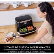 Image : NINJA Foodi Max Dual Zone AF550EU - Friteuse sans huile