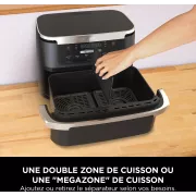 Image : NINJA Foodi Max Dual Zone AF550EU - Friteuse sans huile