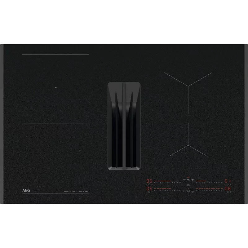Image : AEG TH84CB03FZ SaphirMatt - Plaque induction aspirante