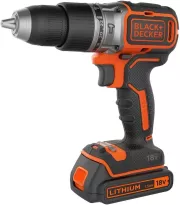 Black & Decker BCD383D2XK-QW Perceuse à percussion sans fil