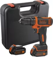 BLACK+DECKER BDCDD12KB-QW Kit visseuse sans fil - 12V