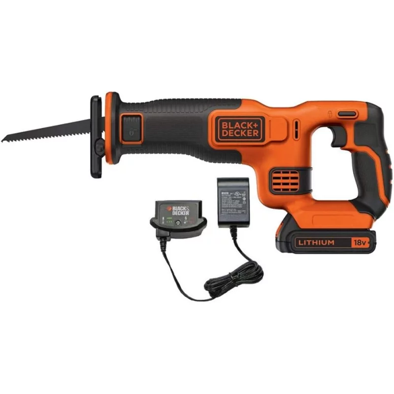 Image : BLACK+DECKER BDCR18-QW Scie sabre sans fil
