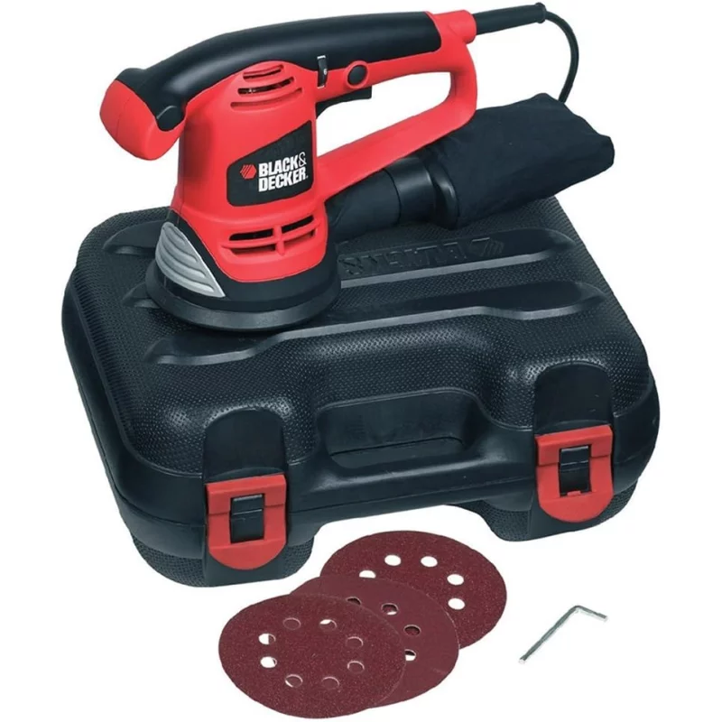 Image : BLACK+DECKER KA191EK-QS - Ponceuse excentrique