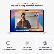Image : Apple MacBook Air 15' 2 To SSD 24 Go M4 Argent