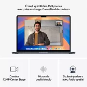 Image : Apple MacBook Air 15' 2 To SSD 24 Go M4 Minuit