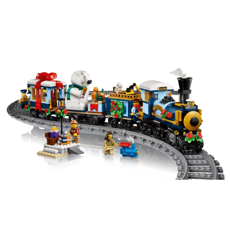 Image : LEGO 10361 Le train de Noël - Icons