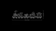 Image : LEGO 10361 Le train de Noël - Icons