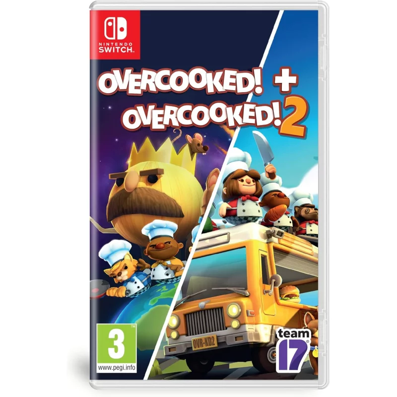 Image : Overcooked! + Overcooked! 2 Nintendo Switch