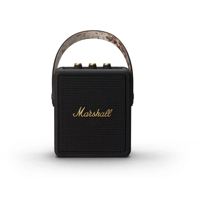 Image : MARSHALL Stockwell II Black and Brass Enceinte portable