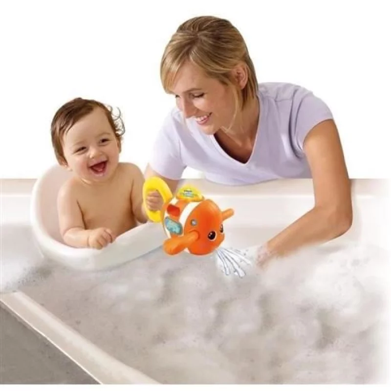 Image : Vtech Léon  petit poisson à chansons - Jouets bain