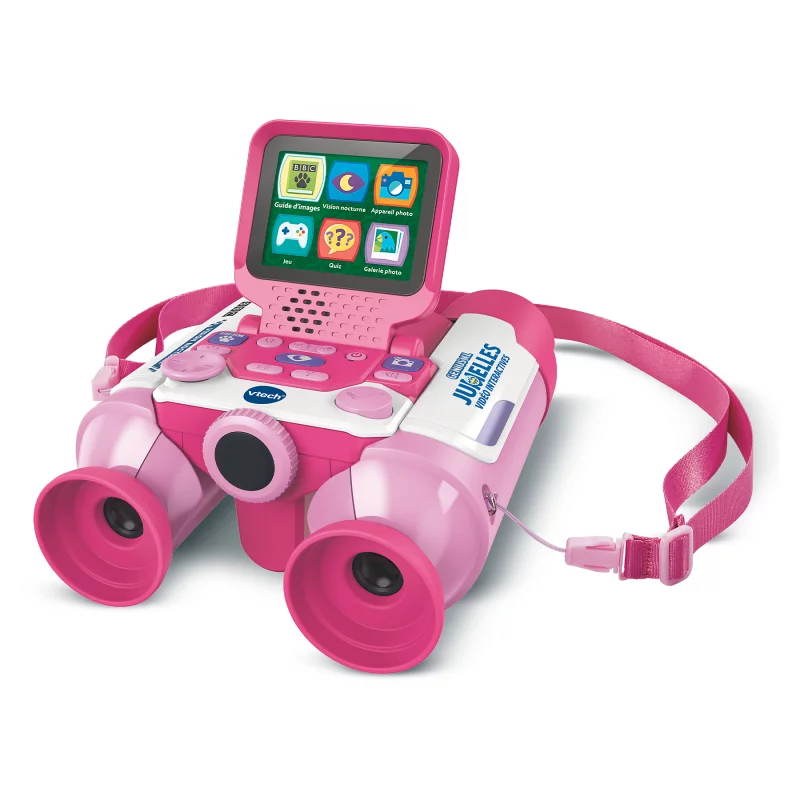 Image : Vtech Genius XL Jumelles vidéo interactives Rose