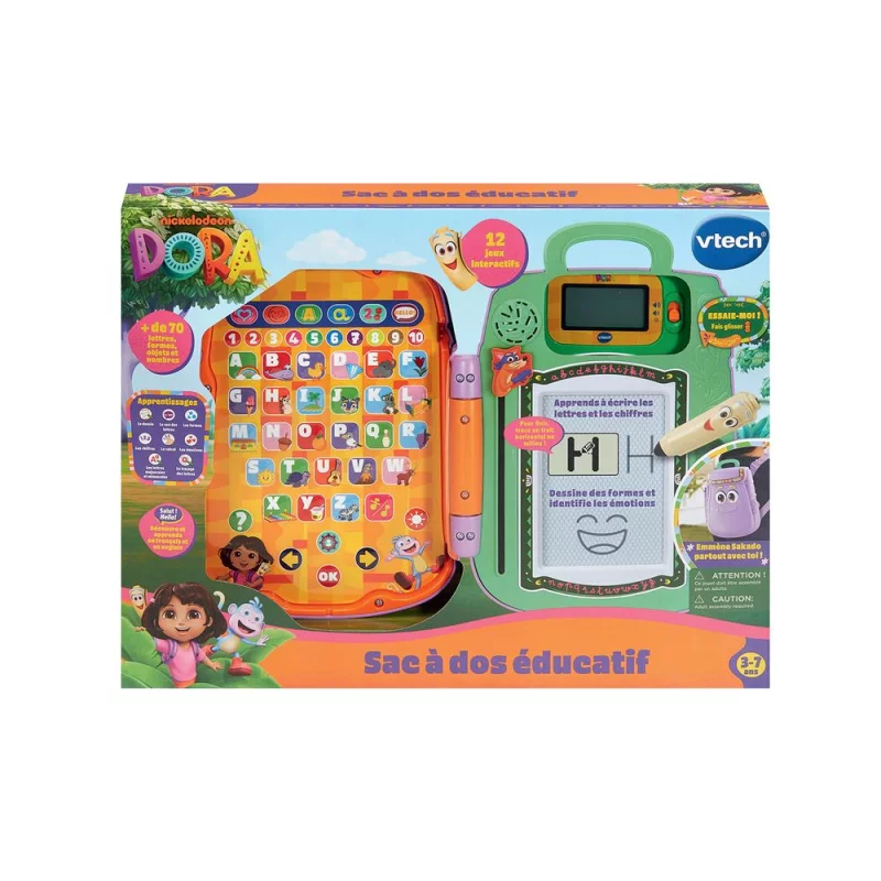 Image : Vtech Dora Sac à dos éducatif - Jeu éducatif