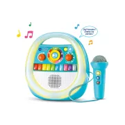 Image : Vtech Baby MusiceKid Karaoké Bleu - Jeu électronique
