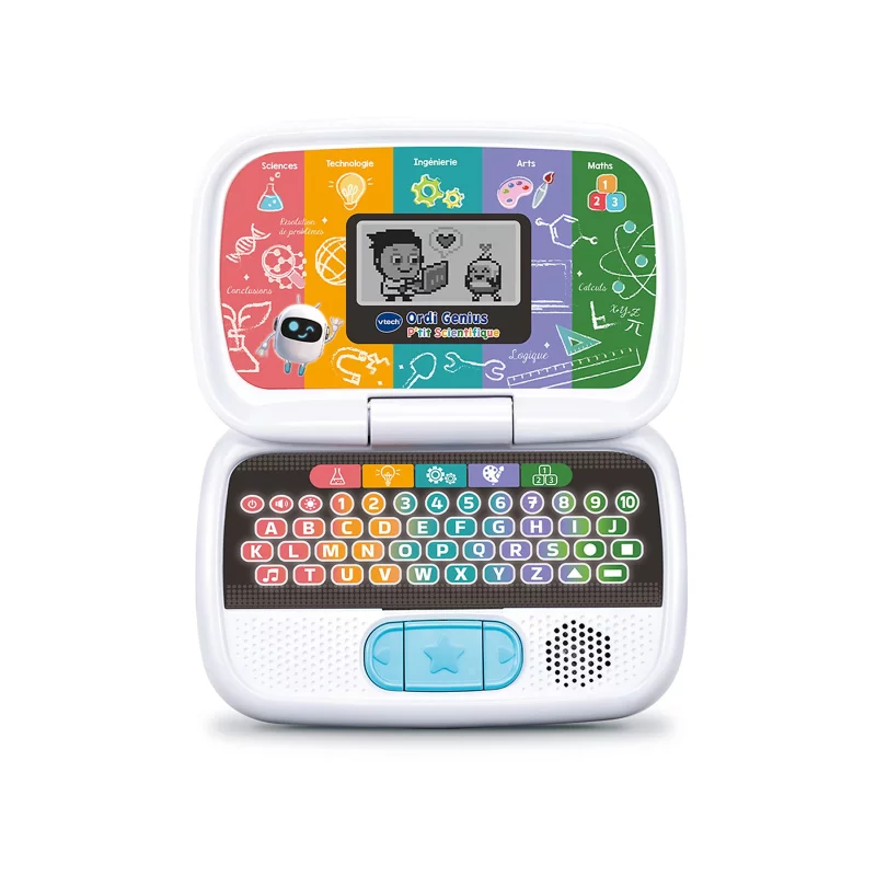 Image : Vtech Ordi Genius Petit Scientifique - Jeu électronique