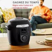 Image : Moulinex CE96G810 Cookeo Wifi 10-en-1 Noir Multicuiseur