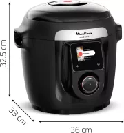 Image : Moulinex CE96G810 Cookeo Wifi 10-en-1 Noir Multicuiseur