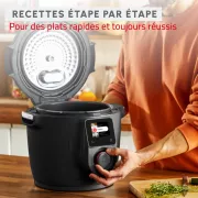 Image : Moulinex CE96G810 Cookeo Wifi 10-en-1 Noir Multicuiseur
