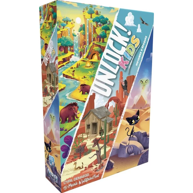 Image : Asmodee Unlock Kids Histoires d'époques