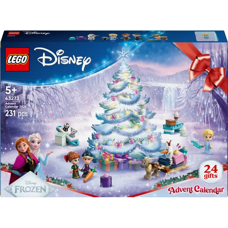 Image : LEGO 43273 Le calendrier de l'Avent 2025 Disney Princess