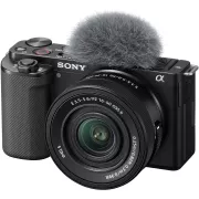Image : SONY ZV-E10 + optique 16-50mm - Appareil photo Hybride