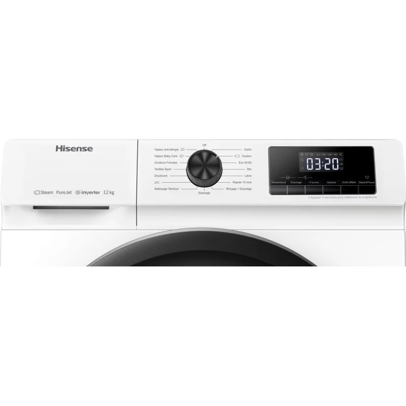 Image : Hisense WFQE1214EVJM - Lave-linge
