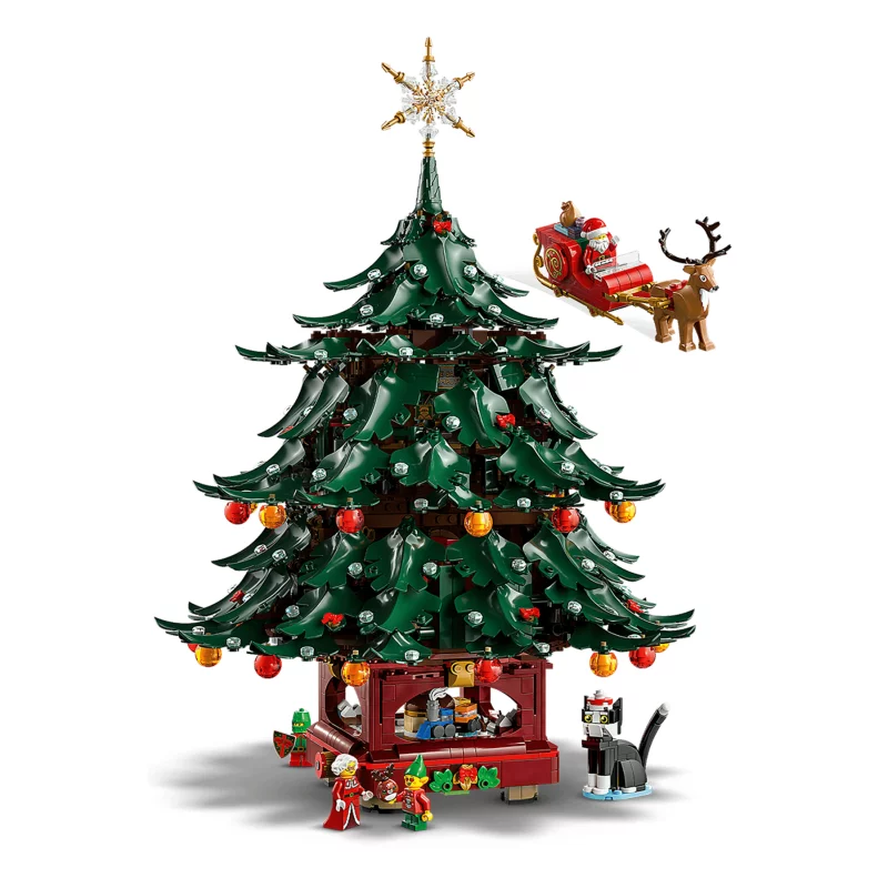 Image : LEGO 41843 Sapin de Noël à construire en famille - Icons